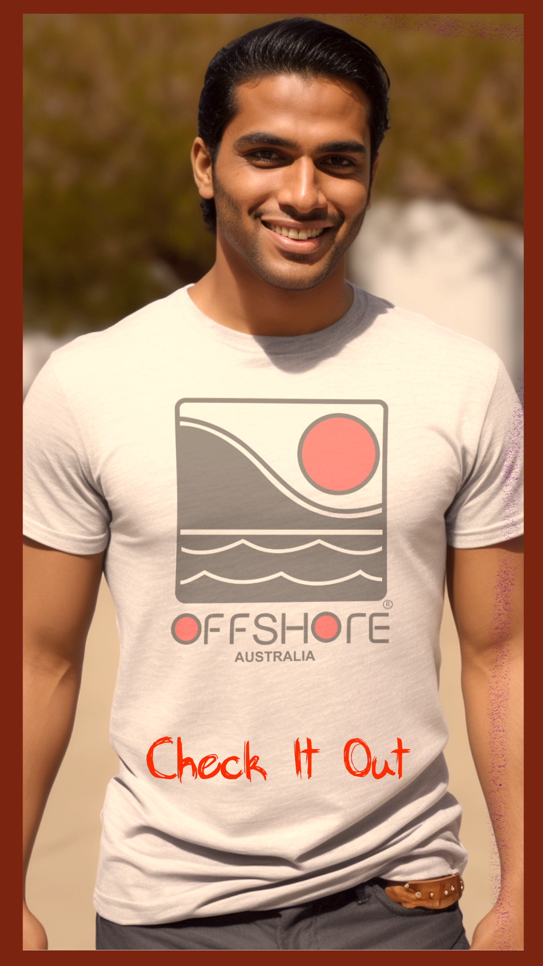 Offshore T shirt Print on Front